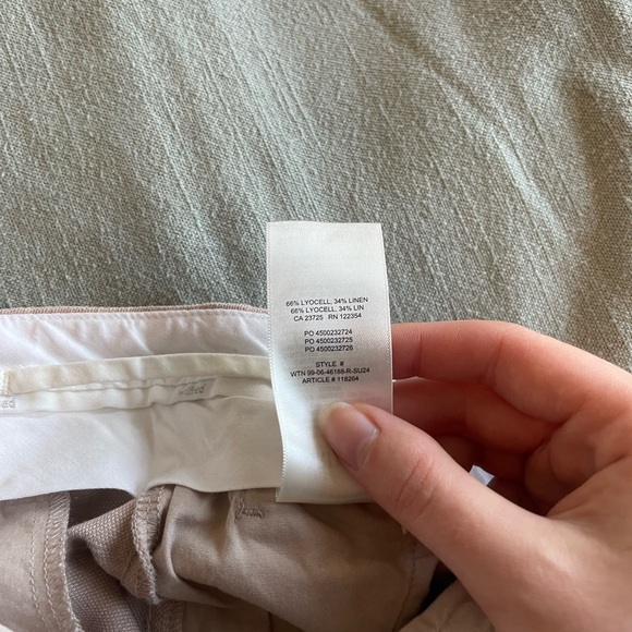 Aritzia The Effortless Pant in Light Taupe - Picture 4 of 5